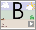 Capital letter B beginners