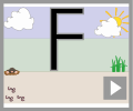 Capital letter F beginners