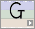 Capital letter G refiners