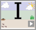 Capital letter I beginners