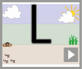 Capital letter L beginners