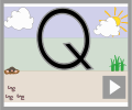 Capital letter Q beginners