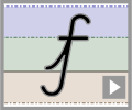 Letter f continuous cursive refiners