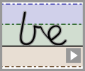 Cursive letter join be