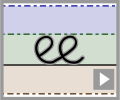 Cursive letter join ee