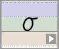 Letter o cursive refiners