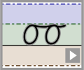 Cursive letter join oo