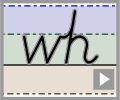Cursive letter join wh