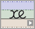 Cursive letter join xe