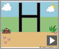 Capital letter H beginners