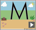 Capital letter M beginners