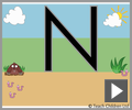 Capital letter N beginners