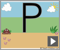 Capital letter P beginners