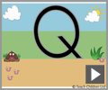Capital letter Q beginners