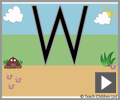 Capital letter W beginners
