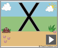 Capital letter X beginners