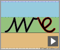 Letter join we continuous cursive