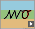 Letter join wo continuous cursive