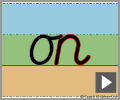 Cursive letter join on