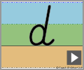 Letter d cursive refiners