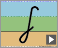 Letter f cursive refiners