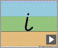 Letter i cursive refiners