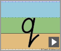 Letter q cursive refiners