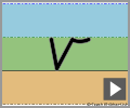 Letter v cursive refiners