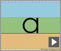 Letter a print refiners
