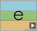 Letter e print refiners