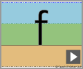 Letter f print refiners