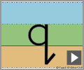 Letter q print refiners