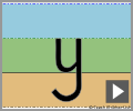 Letter y print refiners