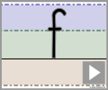 Letter f print refiners