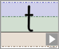 Letter t print refiners