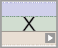 Letter x print refiners