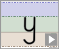 Letter y print refiners