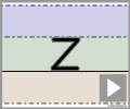 Letter z print refiners