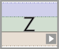Letter z print refiners